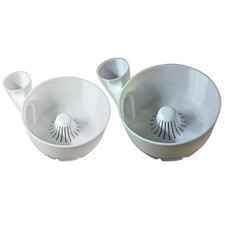 VegVegetable Fruit Washing Bowl with Strainer Easy Cleaning Function Easy Drain