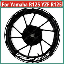 Wheel Stickers For Yamaha R125 YZF R125 Rim Tape Motorcycle Decals Graphics 17"