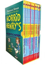 Horrid Henry Mischievous Mayhem 10 Books Box Set by Francesca Simon Strikes Back