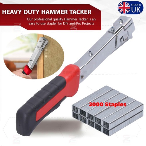 Hammer tacker stapler heavy - tacker,