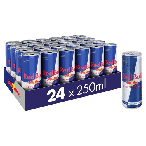 Red bull carbonated energy - red,