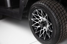 Genuine Club Car 12" Black & Machined Alloy Wheel + Tyre Golf Buggy Cart
