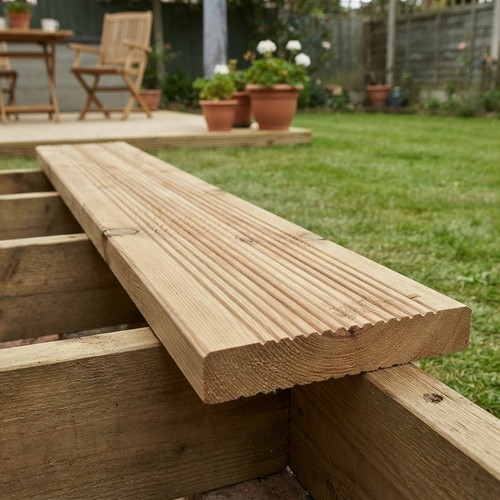 Pressure treated decking - pressure,