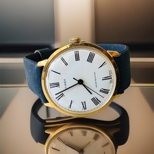 Vintage Timex Mechanical Manual  35mm VGC GWO Great Britain Men’s Watch