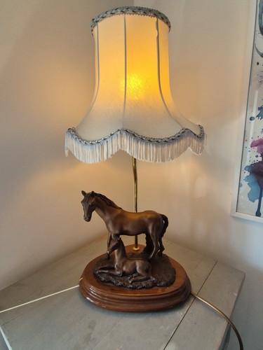 Horse and foal - horse, table