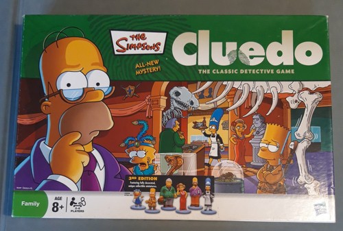 The simpsons cluedo board game - cluedo,
