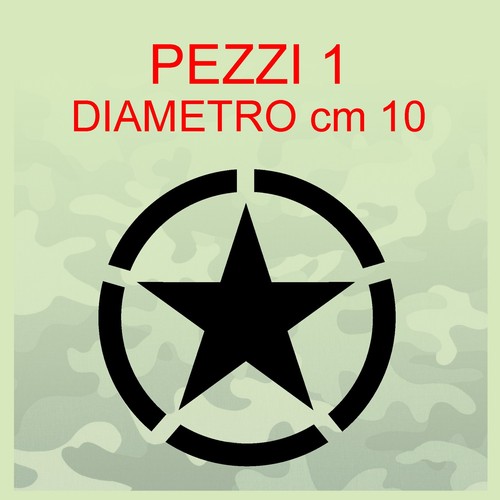 Star sticker for jeep - sticker, cj3