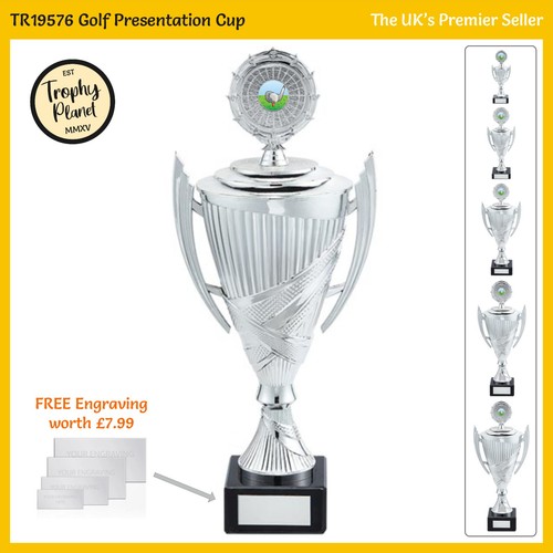 Golf presentation cup trophy - presentation,