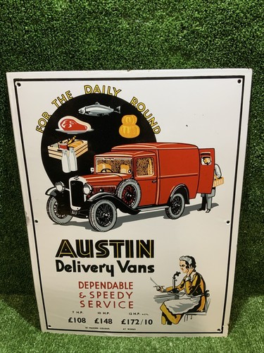 Rare 1930s austin delivery van - austin,