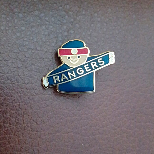 Rangers football enamel - fc,