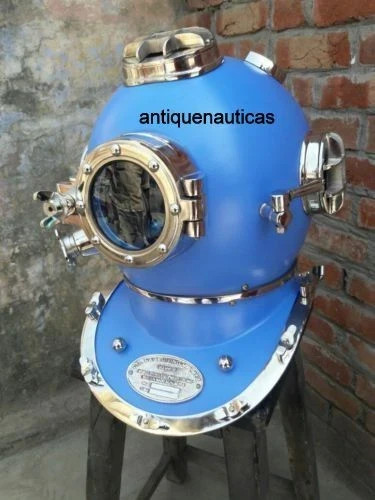 Navy diving helmet sky - u.s,