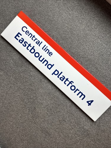 London underground enamel sign - london,