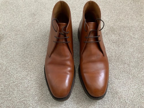 Loake mens tan leather chukka - mens,