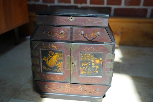 Antique japanese meiji lacquer - meiji,
