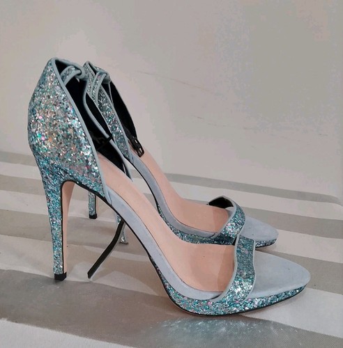 Womens faith turquoise glitter - womens,