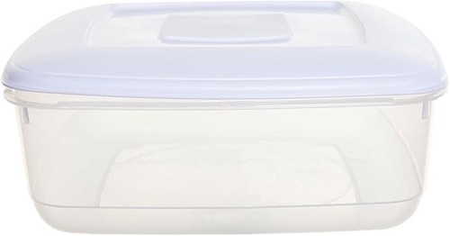 Whitefurze 7ltr square plastic - square,