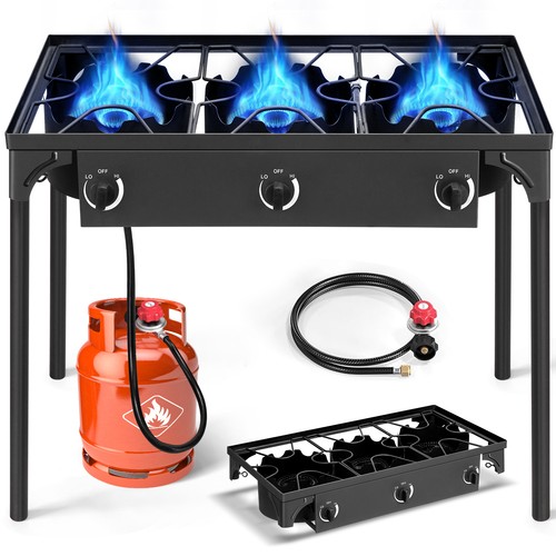 225 000 btu three - burner, gas
