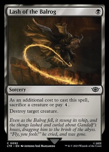 Lash the balrog - the,