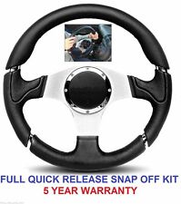 QUICK RELEASE STEERING WHEEL AND BOSS HUB  KIT FIT VW T4 TRANSPORTER 1996 ON