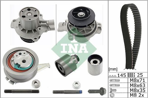 Ina water pump - water, belt