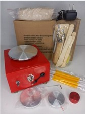 Mini Broaching Machine CH-023 Pottery Wheel Clay 2000 RPMs w/Tools