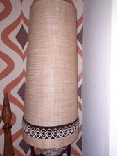55cm high West German Lampshade Retro Vintage 60s 70s Lamp fat lava Natural 