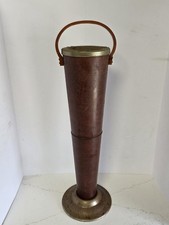 Vintage Brown Metal Smoking