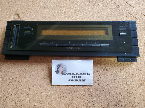 Korg display body buttons - display,