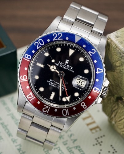 Rolex gmt master - 1985, |