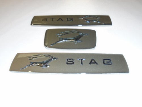 Triumph stag badges set - -,