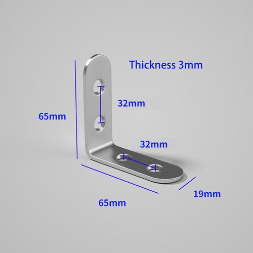 Right angle bracket - right, corner