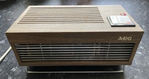 Vintage aeg space heater - vintage,