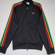 Adidas Originals Rasta Superstar Tracksuit Top Jacket | Men's Small