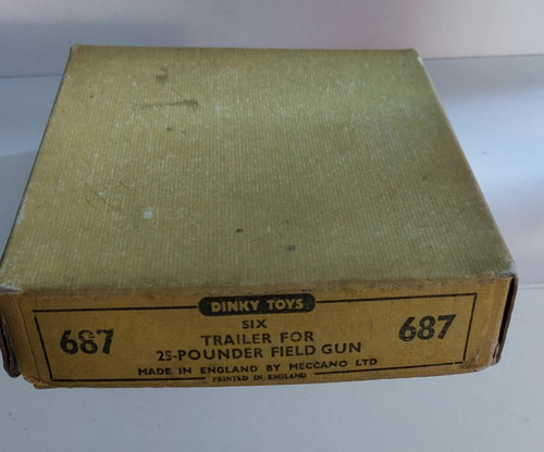 Dinky toys 687 trade - toys, box