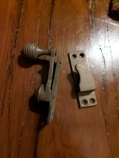 Antique Brass Window Sash Fastner/Catch