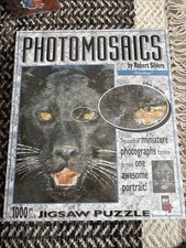 Photomosaics 1000-Piece Jigsaw Puzzle Panther Unopened