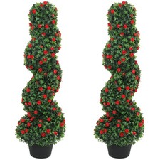 Homcom artificial rose spiral - homcom,