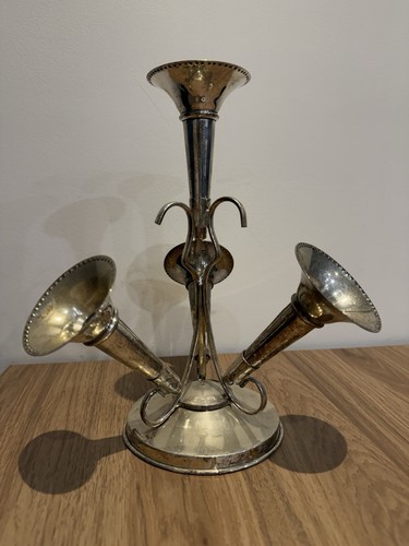 Vintage silver plated epergne - vintage,