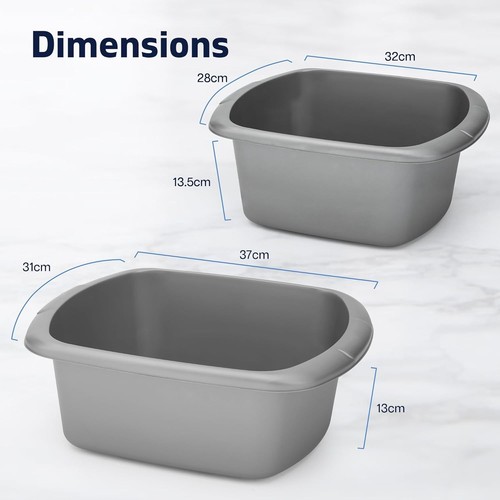Plastic washing bowl - up,