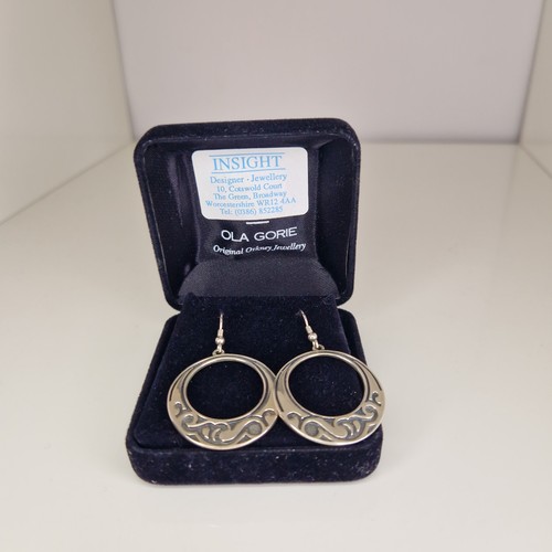 Ola gorie earrings - gorie, sterling