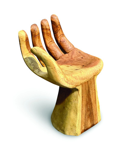Mini bali hand chair suar - mini,