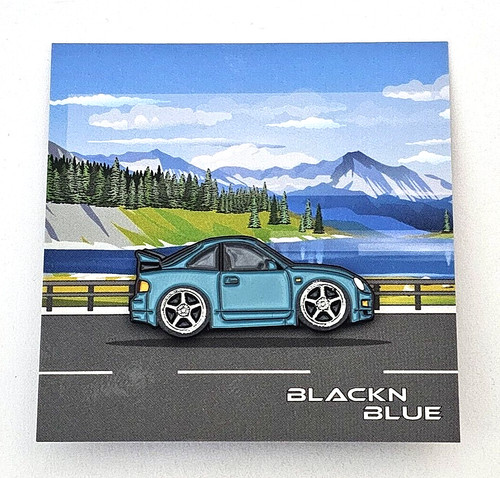 Blackn blue toyota celica - '92,
