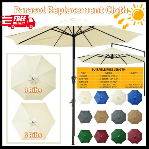 Large parasol umbrella - large,