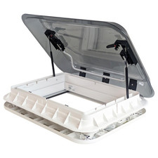 CARAVAN SKYLIGHT VENT 400 X 600MM LED LIGHT ROOFLIGHT CAMPERVAN ROOF VENT