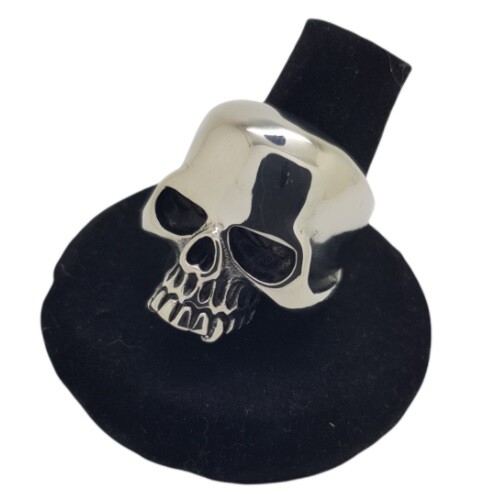 Skull head ring - skull,