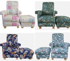 British Made Adult Chairs & Footstools Armchairs Footstall Pouffe Accent Nursery