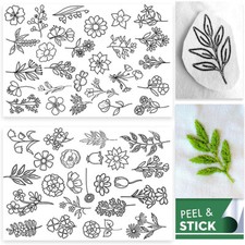 20x30CM Water Soluble Embroidery Paper Stabiliser Backing Sheet Stitch Craft DIY