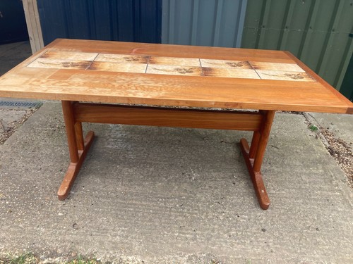 Teak dining refectory - teak,