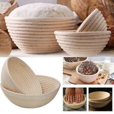 Round Banneton Bread Proofing Proving Basket Storage Hamper Trays DIY Tool S M L