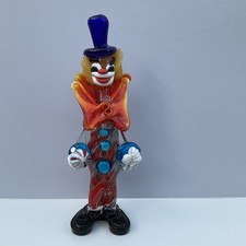 Vintage Murano glass clown...27cm...10.5" in height